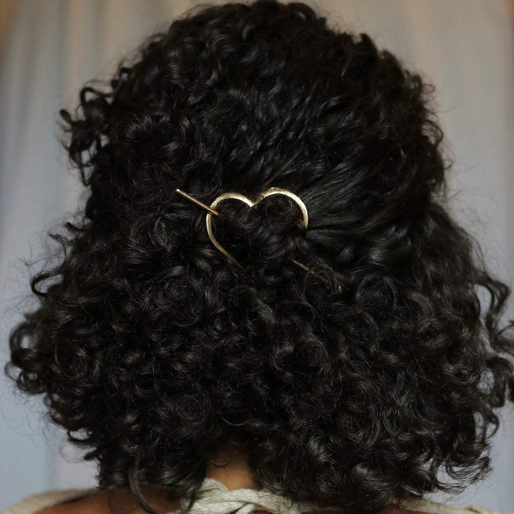 Heart Hair Cuff