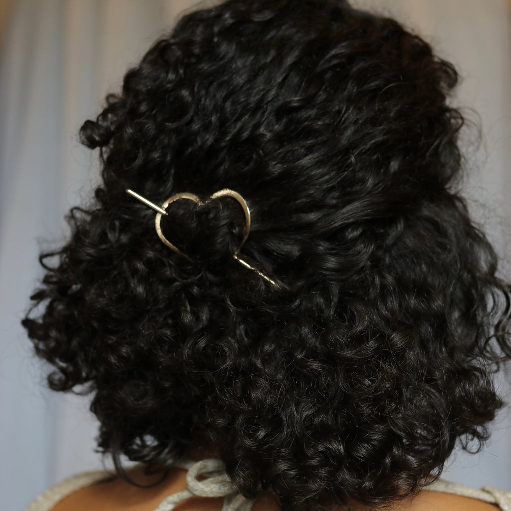 Heart Hair Cuff