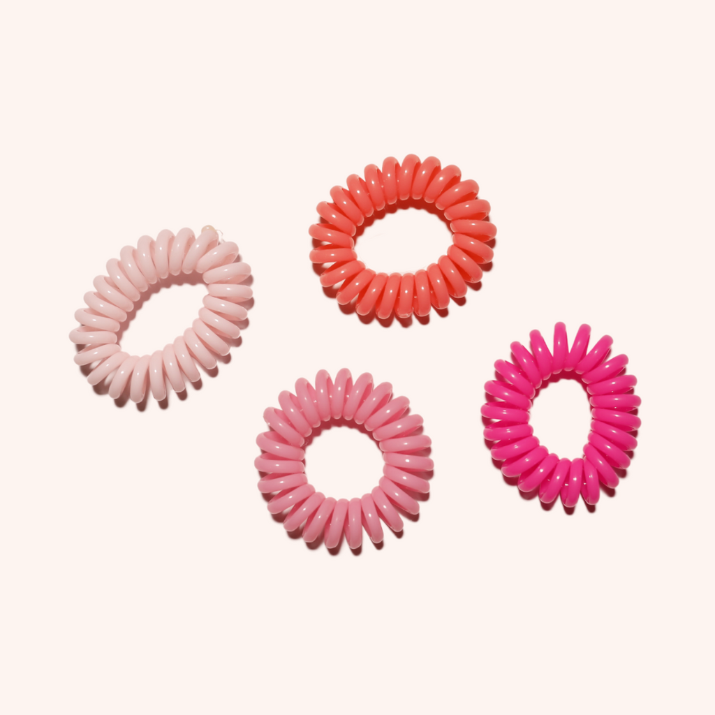 Conditioner Coil Hair Ties - Morango