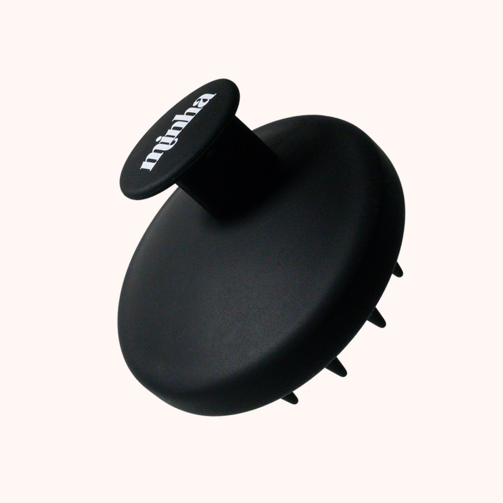 Black Onyx Scalp Massager + Shampoo Brush